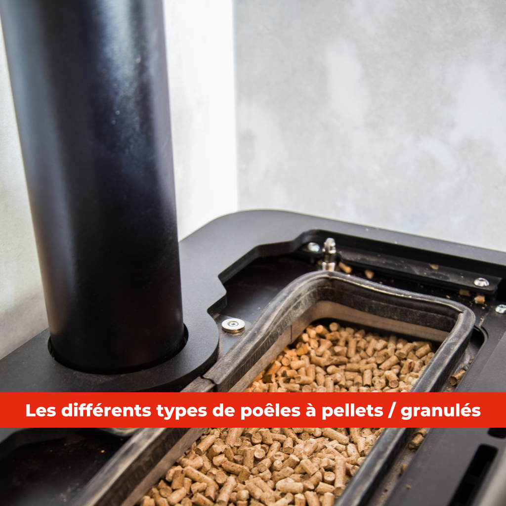 Les différents types de poêles à pellets / granulés
