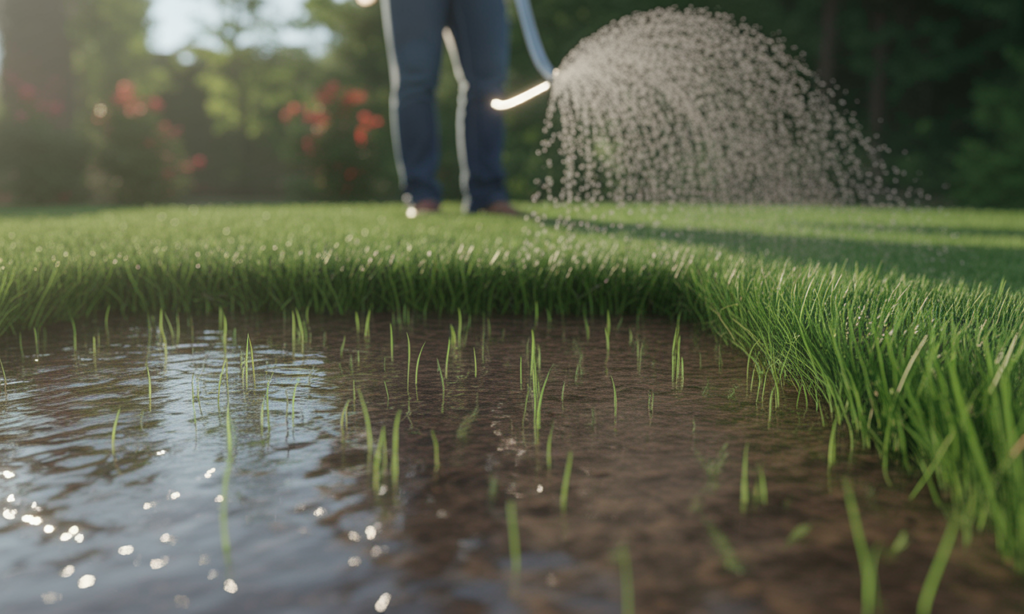 découvrez nos conseils essentiels pour bien arroser votre gazon après le semis et obtenir une pelouse verdoyante et en pleine santé.