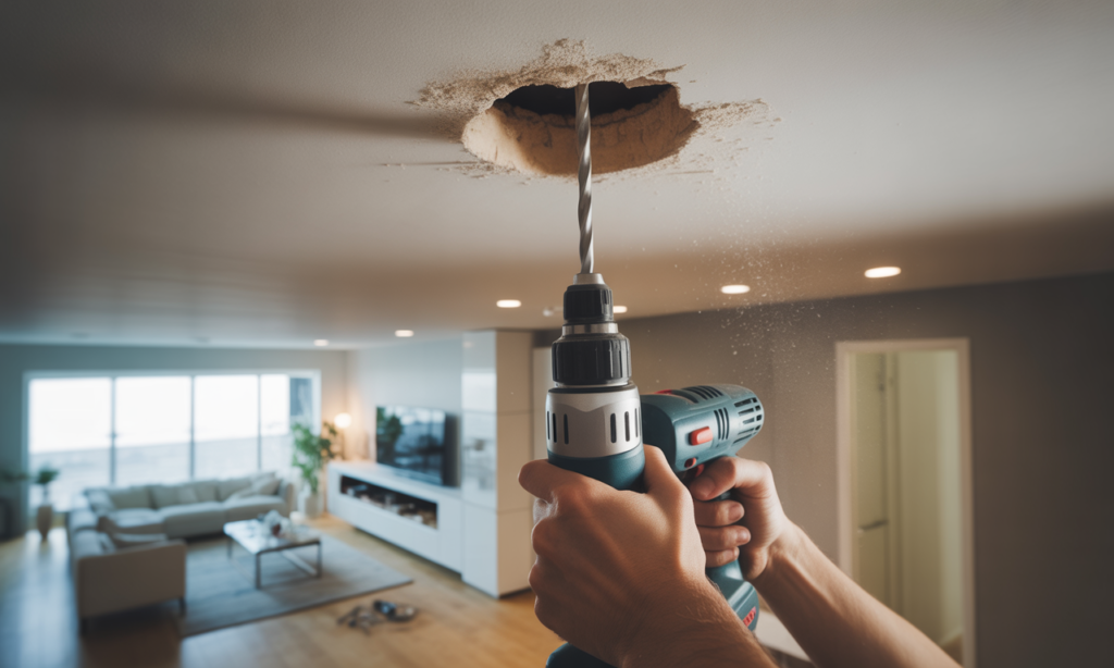 découvrez si vous avez réellement le droit de percer le plafond dans une copropriété, les règles à respecter et les démarches à suivre pour éviter les litiges.