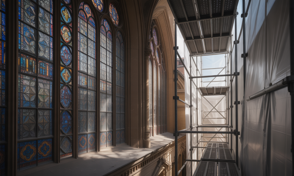 découvrez si l'utilisation du verre cathédrale est vraiment interdite dans vos projets de rénovation et quels sont les règles à suivre pour l'intégrer en toute légalité.