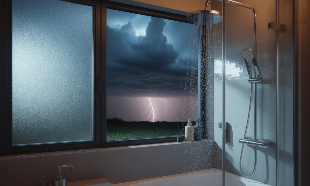 découvrez si prendre une douche pendant un orage est réellement sûr, les risques potentiels et les précautions à prendre pour éviter les dangers liés à l'électricité.