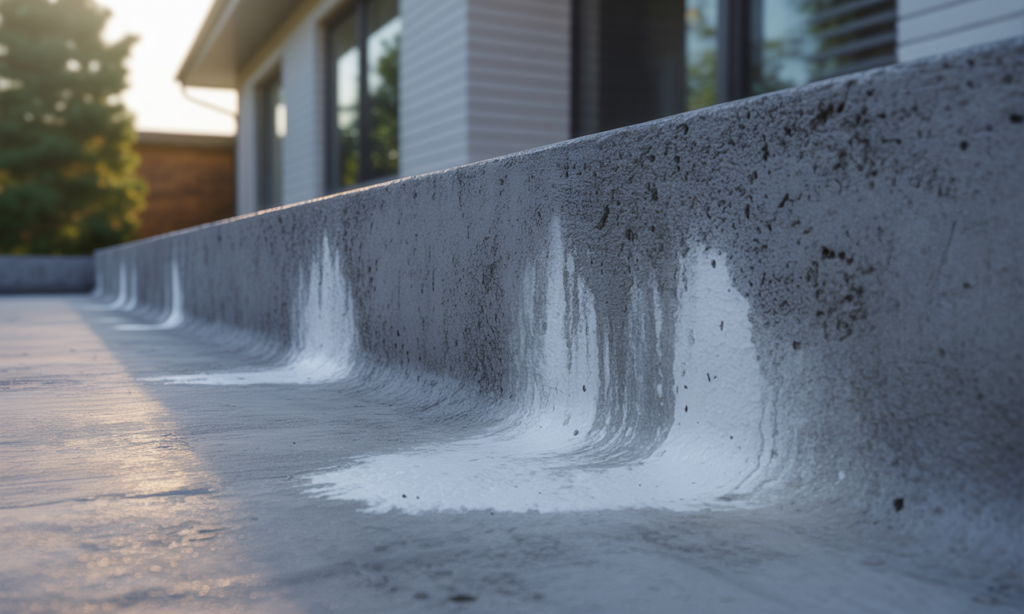 découvrez si les taches blanches sur votre béton sont un simple problème esthétique ou un signe de danger pour la solidité de votre maison, et apprenez comment les traiter efficacement.
