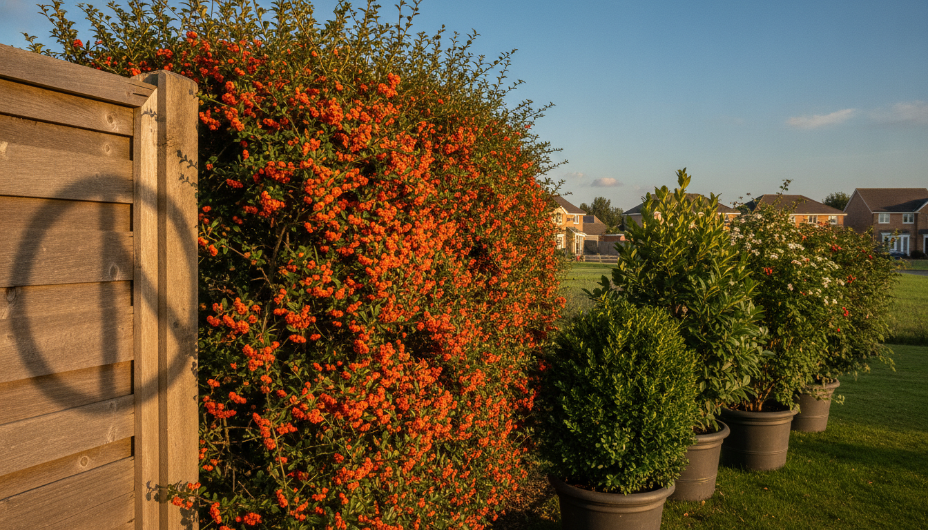 La haie de pyracantha est-elle interdite et quelles sont les meilleures alternatives ?