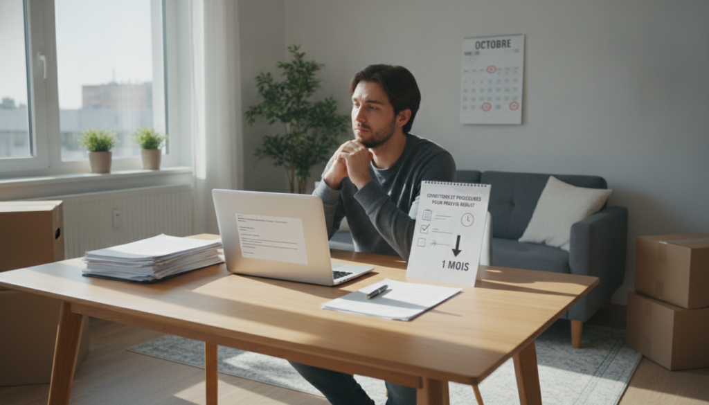 découvrez les conditions à remplir et les démarches à suivre pour bénéficier d'un préavis de logement réduit à un mois, afin de faciliter votre départ anticipé.