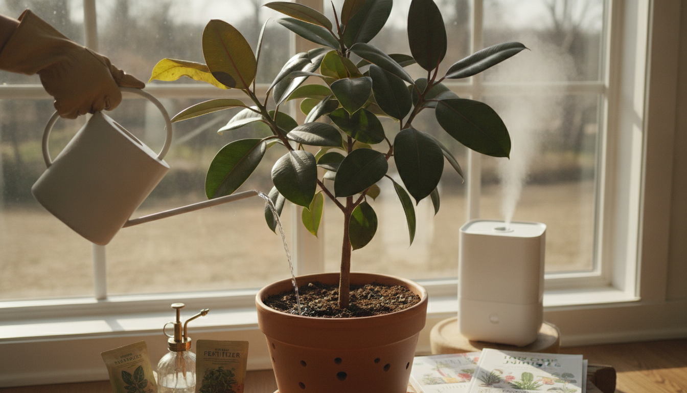 Comment entretenir et cultiver un arbre caoutchouc avec succès ?