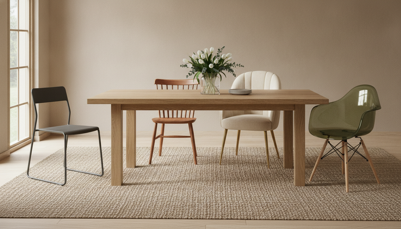 Quel modèle de chaises de salle à manger choisir ?