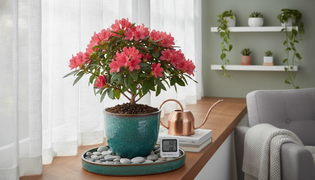 découvrez nos conseils pratiques pour réussir la culture du rhododendron simsii en intérieur et profiter de ses magnifiques fleurs toute l'année.