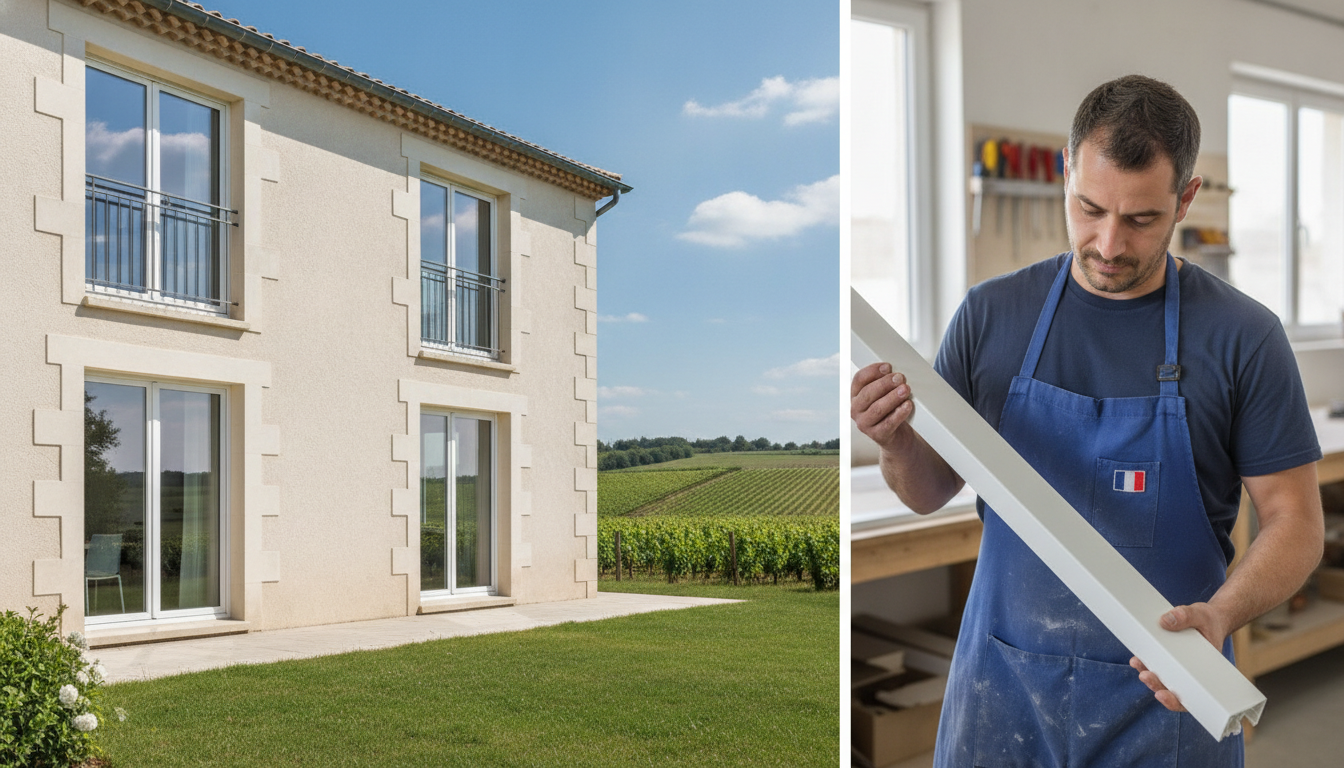 Pourquoi choisir un fabricant français de profilés PVC pour vos menuiseries ?