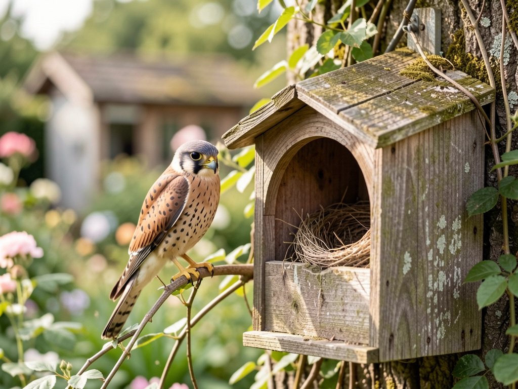 Faucon crécerelle : comment l’attirer dans son jardin