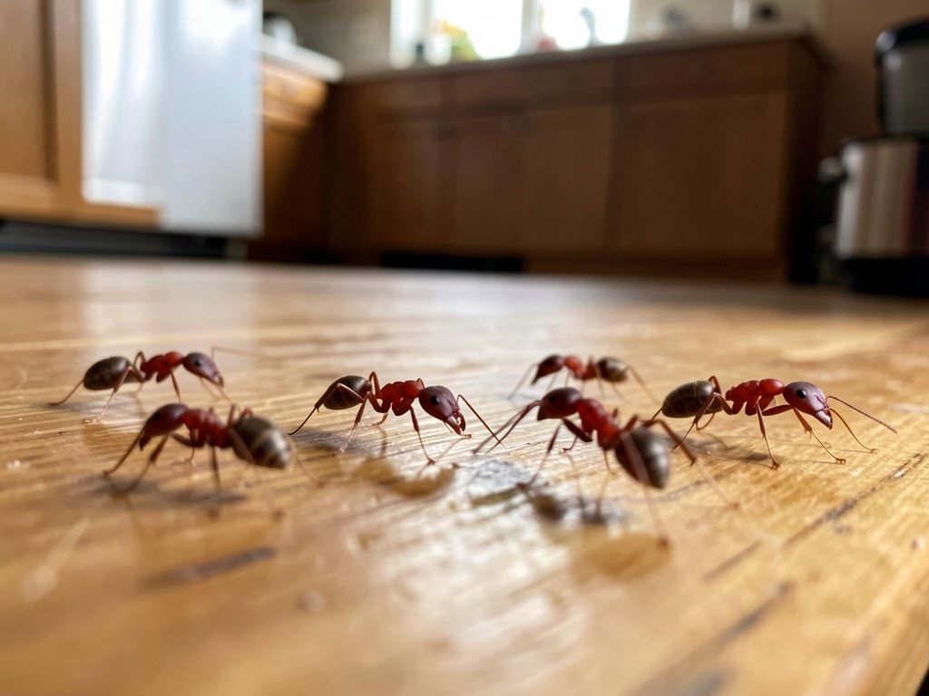 Fourmis rouge dans la maison signification et dangers