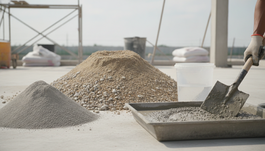 découvrez les bonnes proportions pour doser un béton à 350 kg en utilisant un mélange sable-gravier, pour des résultats solides et durables.