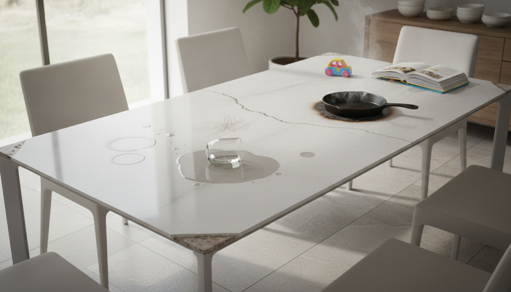 découvrez les principaux inconvénients des tables en céramique pour faire un choix éclairé avant votre achat. résistance, entretien et coût sont à considérer.